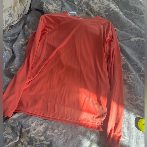 Columbia Women's Long Sleeve Tee - Orange - Picture 1 of 7